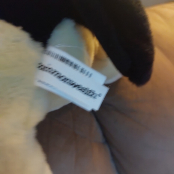 VTG 12" Commonwealth German Shepherd Puppy Dog Plush Stuffed Animal Black/Tan - Picture 8 of 11